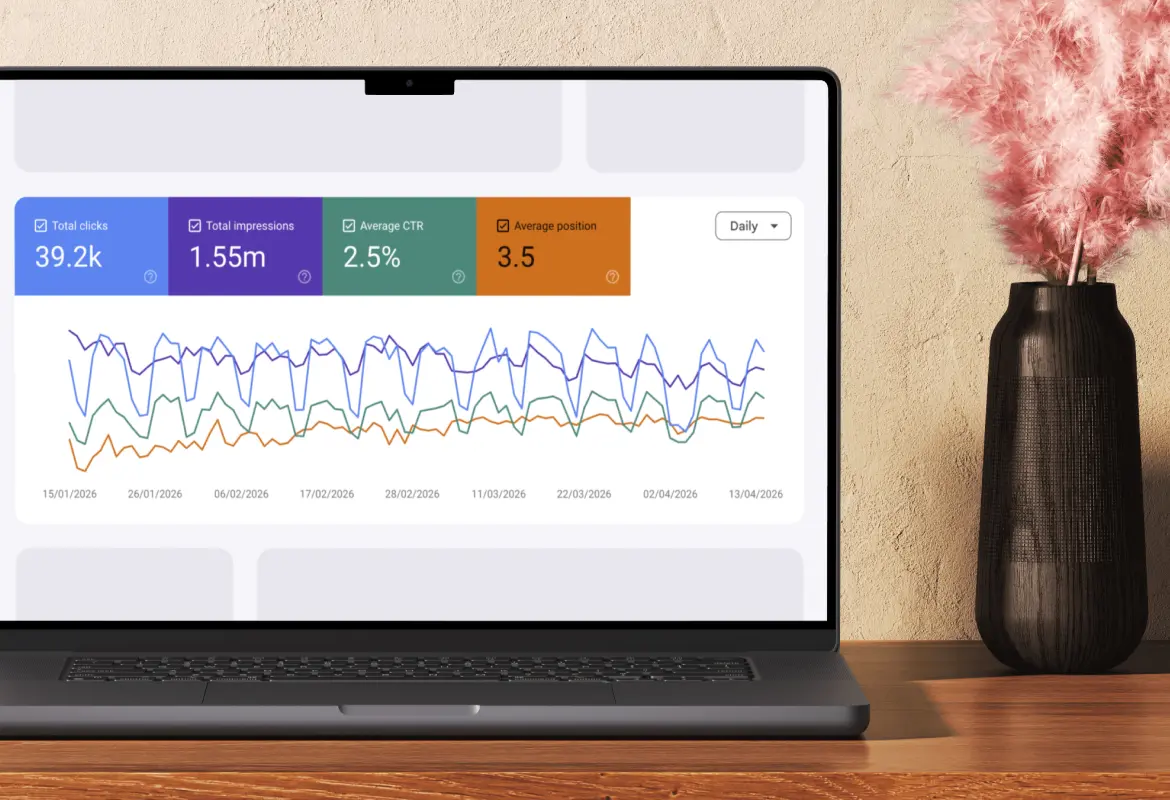 Google Search Console Dashboard
