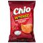 Chipsuri Ondulate Din Cartofi Cu Gust De Smantana Si Paprica 120G Chio Intense