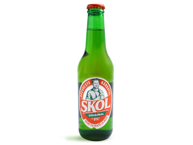 Skol Bere Sticla 0.33L