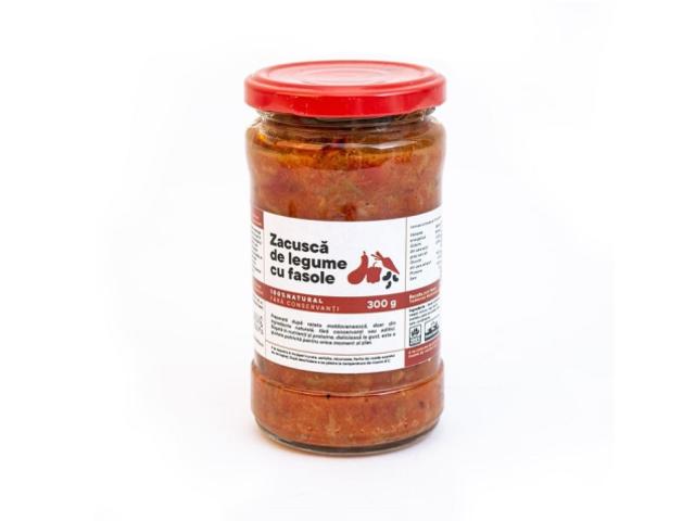 Zacuscă de legume cu fasole - Învie Tradiția 300g