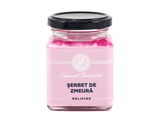 Serbet de zmeura Conacul Boierului 250 g