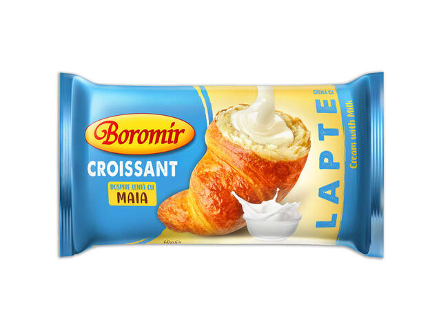 Boromir Croissant crema cu lapte 60g          