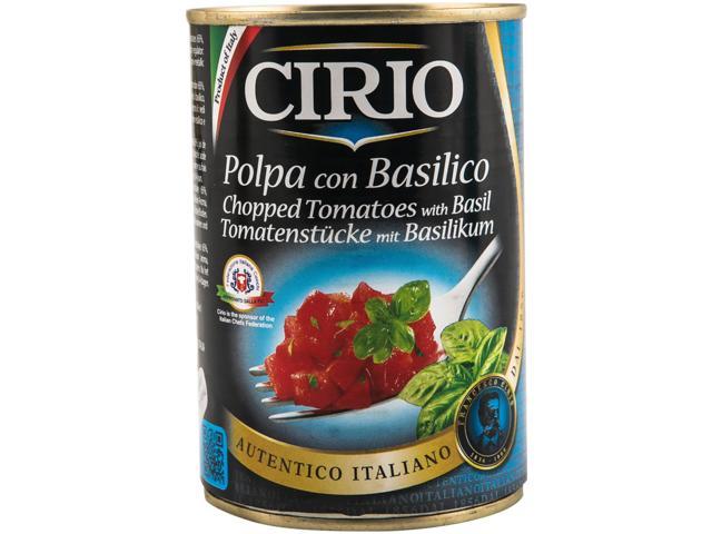 Cirio pulpa de rosii cu busuioc 400 g