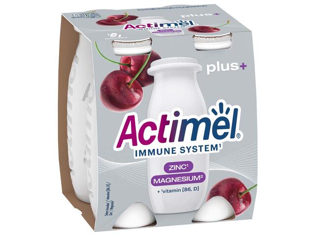 Actimel  Iaurt de baut cu visine 4x100g