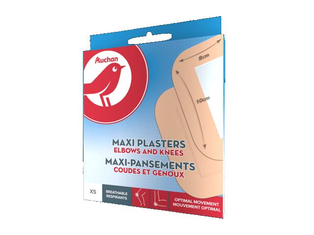 Plasturi Auchan maxi pentru genunchi si coate
