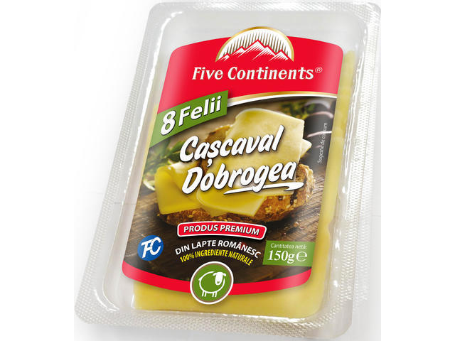 Cascaval Dobrogea feliat 150g Five Continents