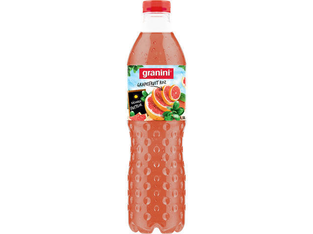 Granini Bautura Racoritoare Necarbonatata Grapafruit Roz 1.5L