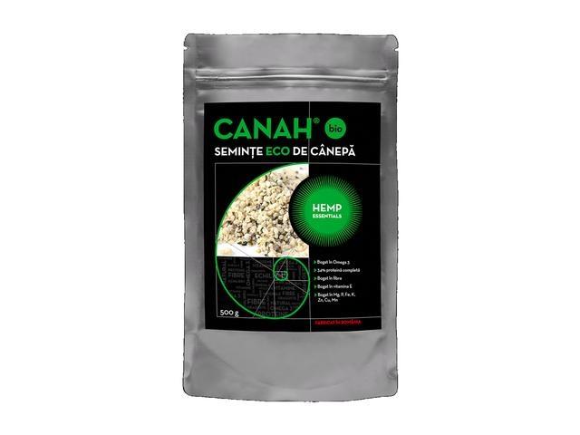 Seminte Decorticate Canepa Eco Canah 500 G