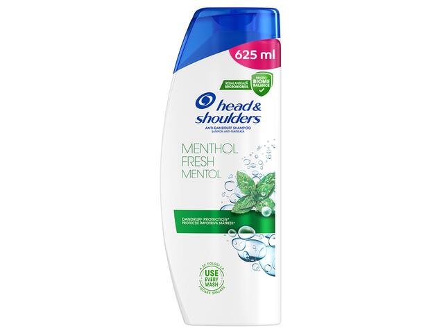 Sampon anti-matreata Menthol Fresh pentru orice tip de par, Head & Shoulders 625 ML