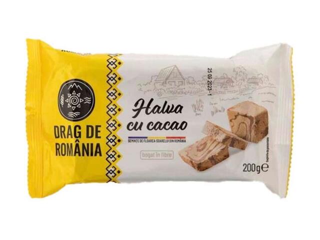 Halva Cacao Drag De Romania 200 G