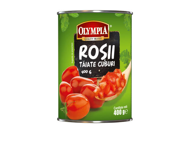 Rosii Taiate Cuburi 400 G Olympia