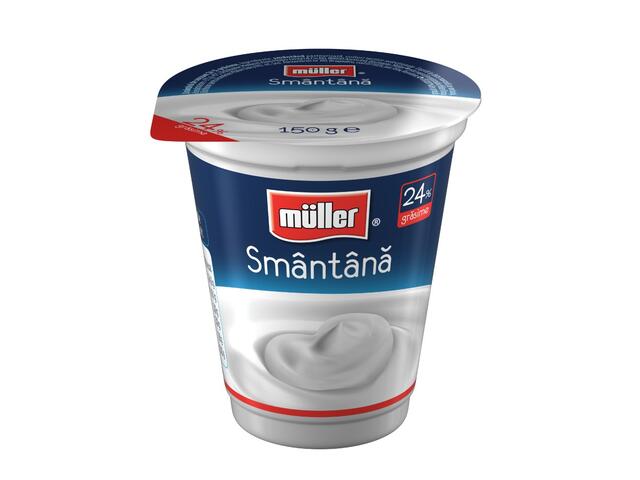 Smantana 24% grasime 150g Muller