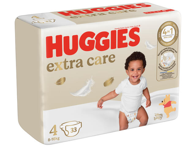 Huggies sc. extra care nr4 8-16kg 33b