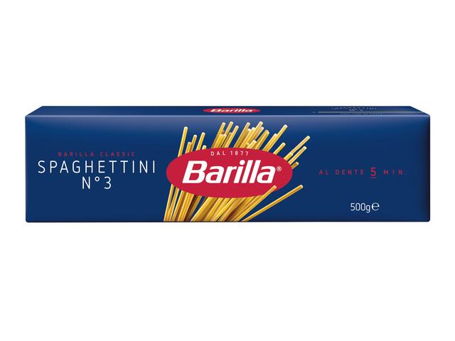 Paste lungi Spaghettini n3 Barilla 500g