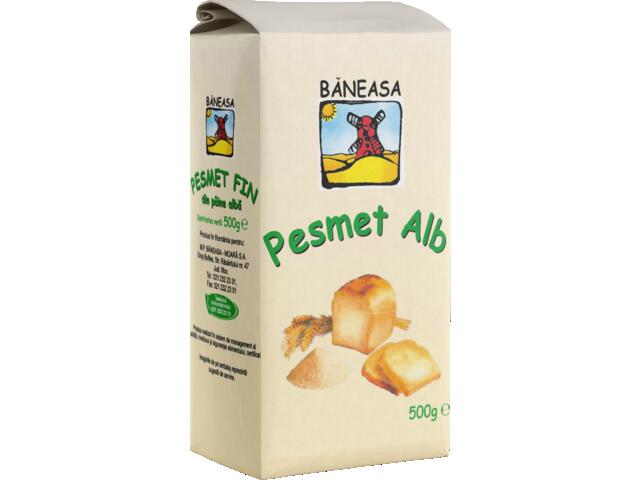 Pesmet alb din paine 500 g Baneasa