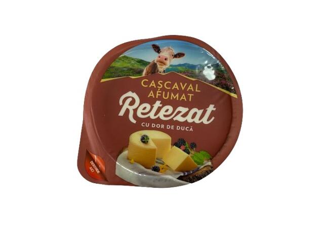 Cascaval afumat 400g Retezat