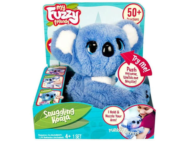Jucarie de plus interactiva, My Fuzzy Friends, Snuggling Koala
