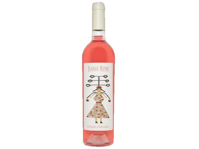 Vin rose sec Jiana, Cupaj rose 0.75 l