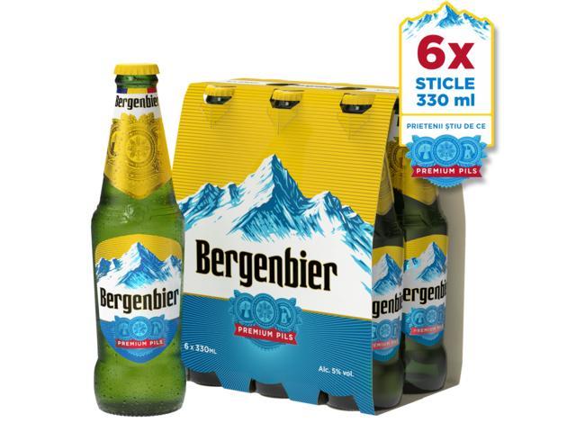 Bergenbier Blonda sticla 6x0.33L