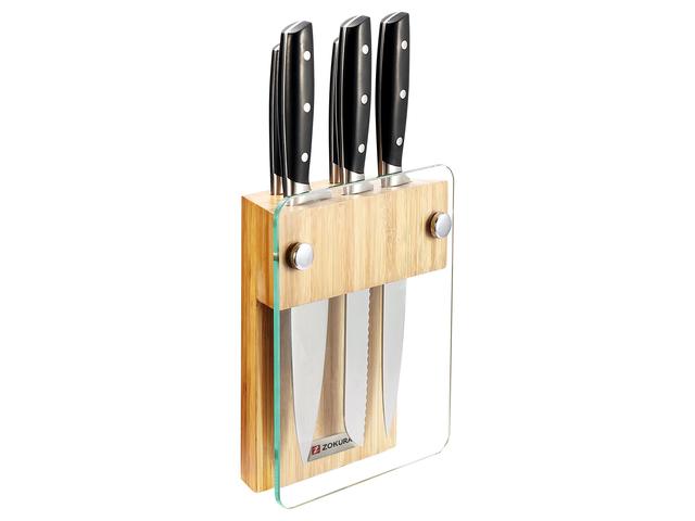 Set cutite 6 piese, otel inoxidabil - Zokura