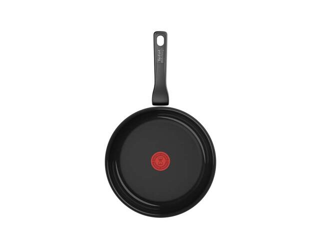 Tigaie Tefal Renew C4320623, ceramica, 28 cm, Negru