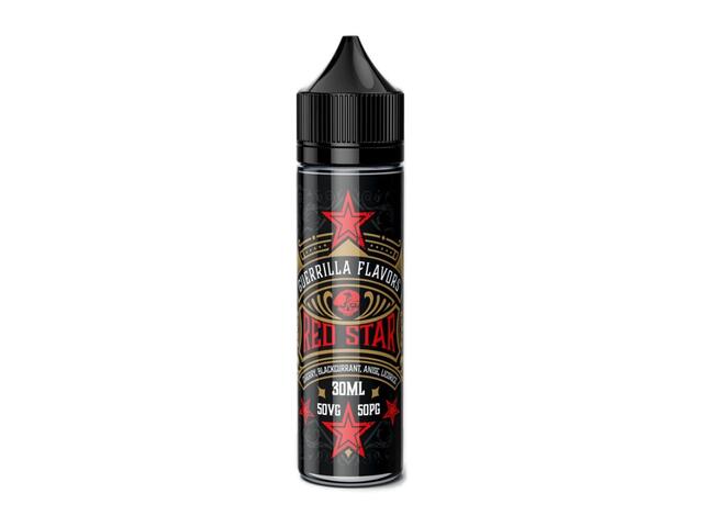 Lichid GUERRILLA – RED STAR 30ml 0mg