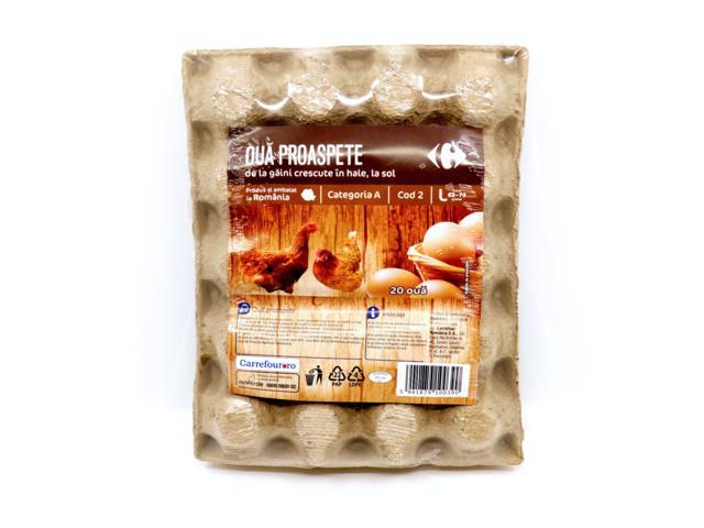 Oua Proaspete L Cod 2 Carrefour 20 Bucati