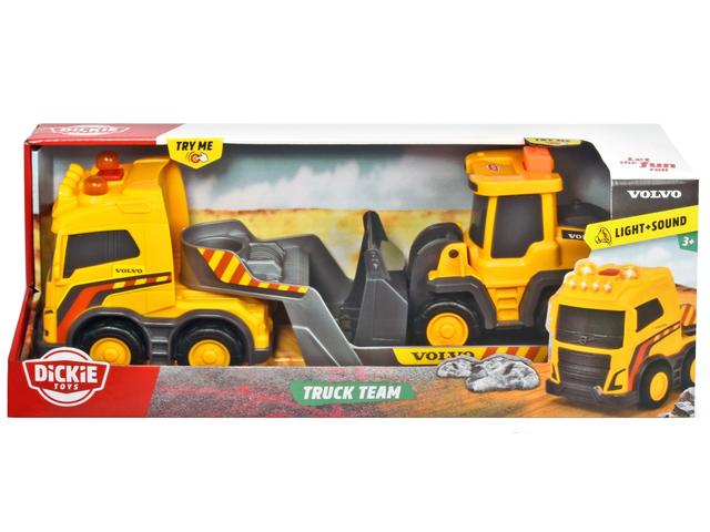 Camion Volvo cu sunete si lumini, Dickie