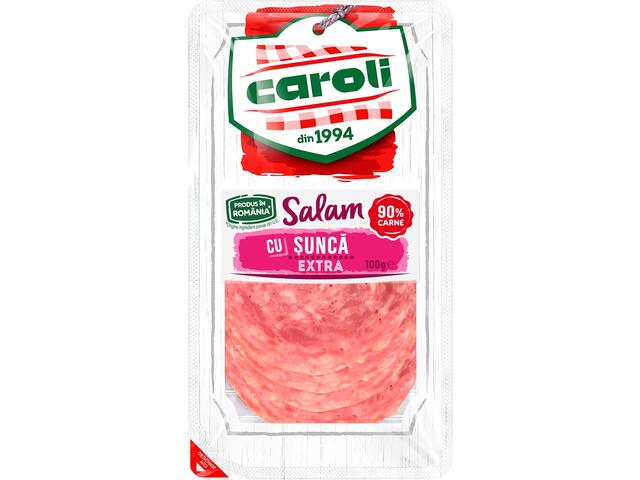 Caroli Salam Cu Sunca Extra Feliat 100G