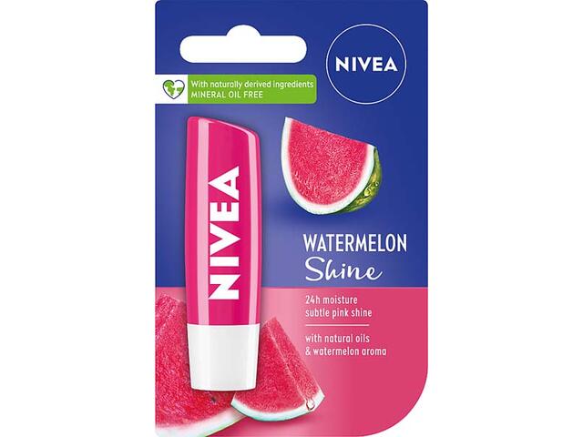 Balsam De Buze Nivea Watermelon Shine, 4.8G