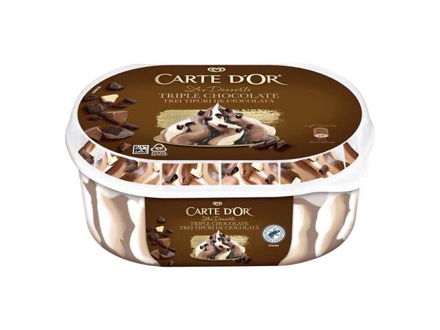 Carte D'Or Triple Chocolate 825Ml