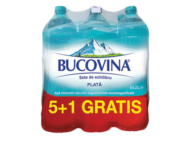 Apa Minerala Plata Bucovina 2L (5+1)