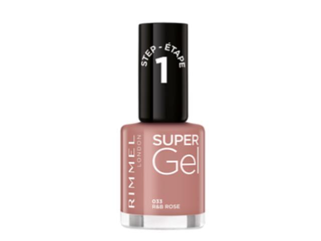 Lac de unhii Rimmel Super Gel, 033 R&B Rose, 12ML