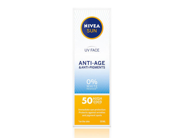 Crema de fata protectie solara anti-rid Nivea, 50 ml