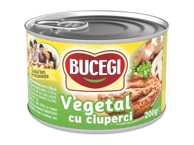 Pasta vegetala ciuperci 200 g Bucegi