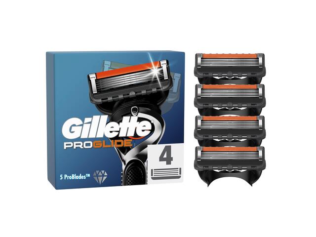 Rezerve aparat de ras Gillette Proglide, 4 bucati