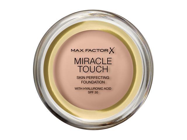 Fond de ten compact Max Factor Miracle Touch 55 - Blushing Beige, 11,5g