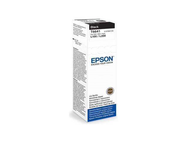 Flacon Epson T6641, original, 70ML, negru