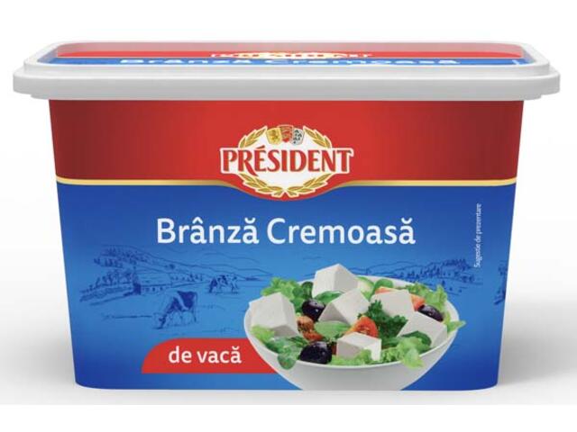 Branza cremoasa President 500 g