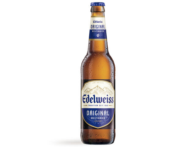 Bere alba nefiltrata 0.5L Edelweiss