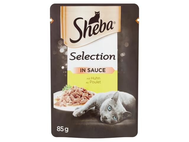 Sheba selection Hrana umeda cu pui pt pisici adulte 85 g