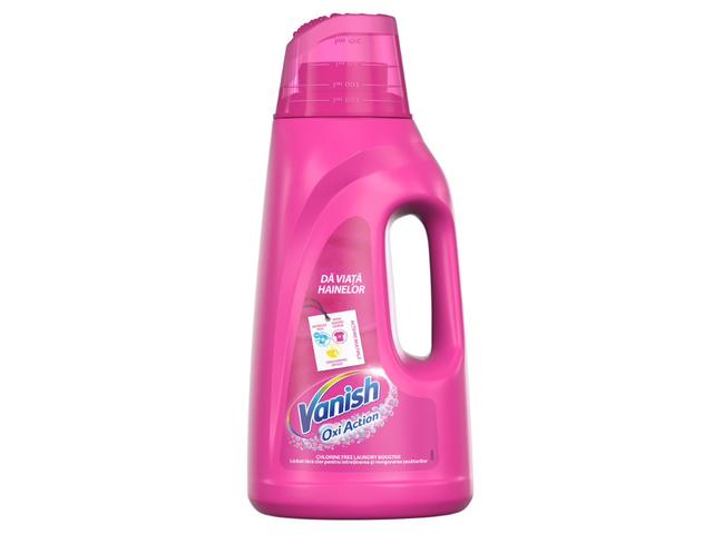 Solutie pentru indepartarea petelor Vanish Pink, 2L