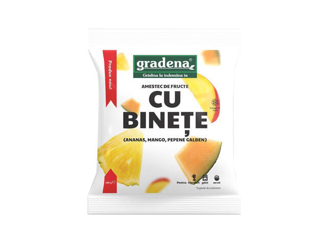 Amestec de fructe cu binete Gradena, 250 g