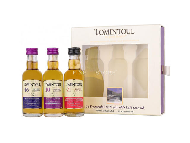Tomintoul Miniature Tripacks