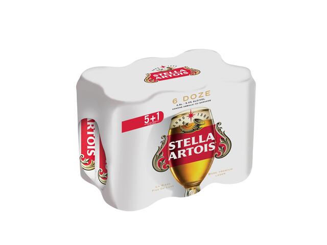 Stella Artois Blonda doza 6x0.5L (5+1)