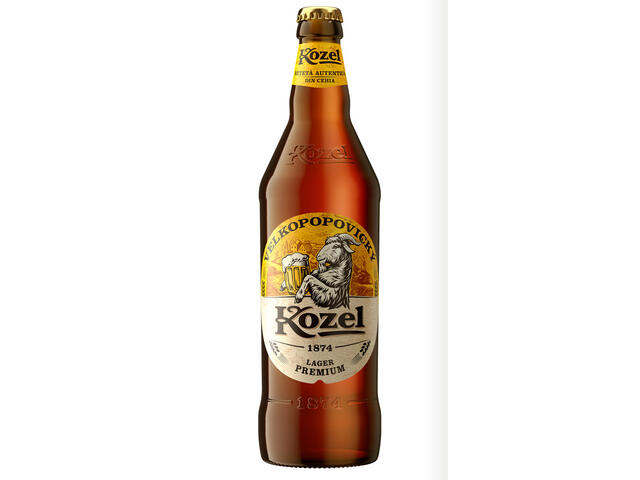 Bere Kozel Premium Sticla 0,66L