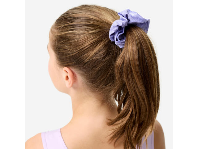 Elastic de păr cu paiete gimnastică Mov Fete