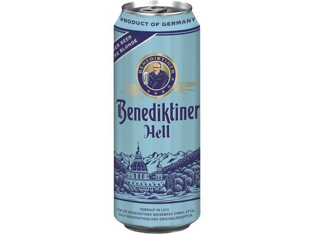 Benediktiner Hell, Bere Blonda 5.0% Alc. 0.5L Doza