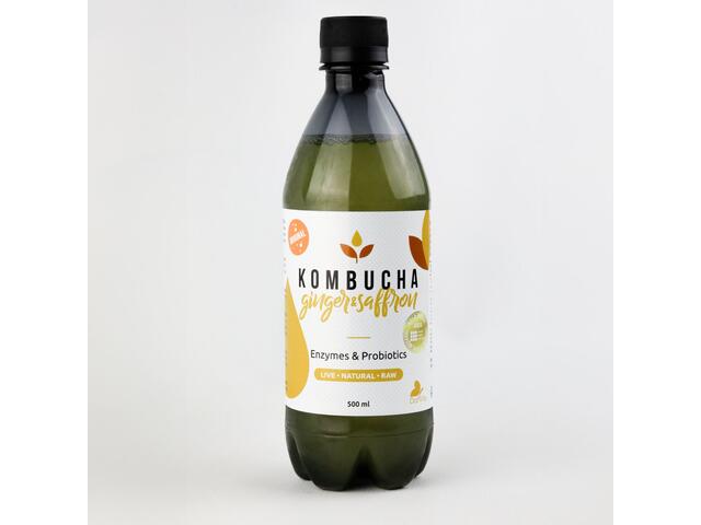 KOMBUCHA GHIMBIR SI SOFRAN 0.5L