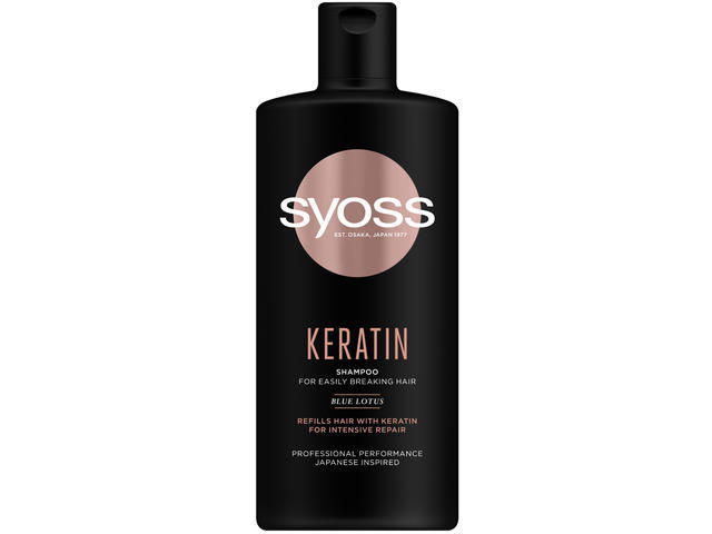 Sampon Pentru Par Fragil, Syoss Keratin 440ML